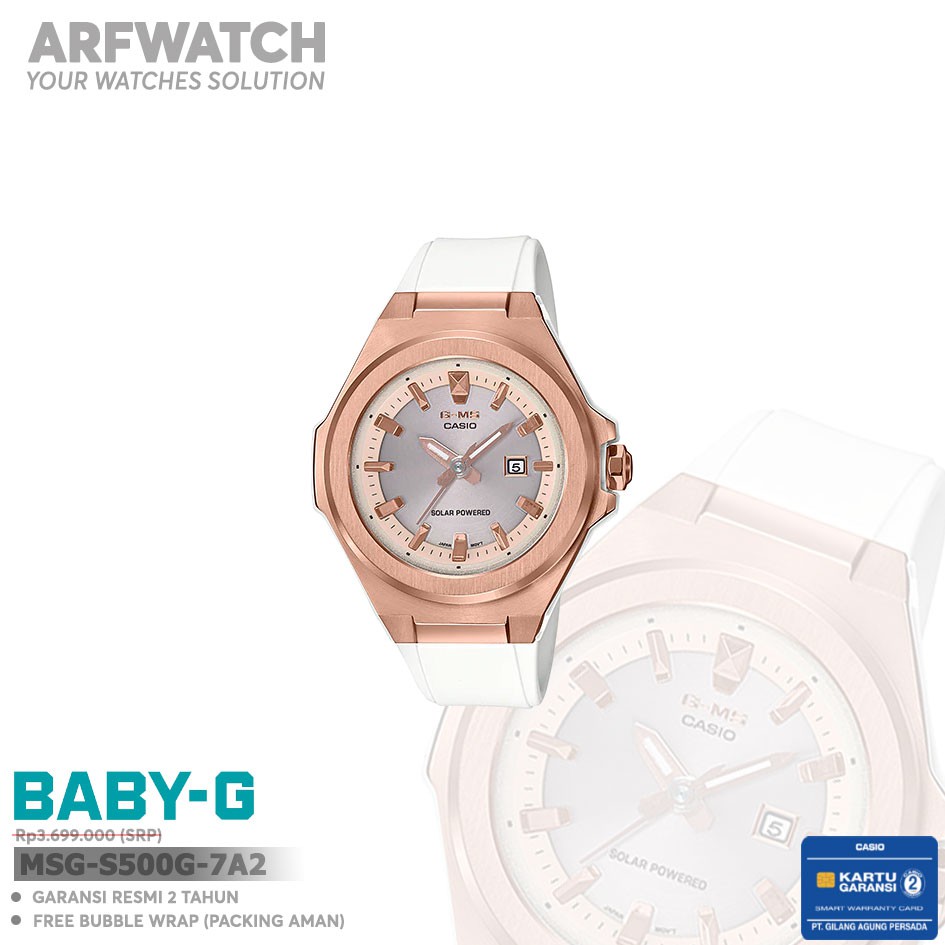 Casio Baby-G MSG-S500G-7A2 / MSG-S500G-7A2DR Original