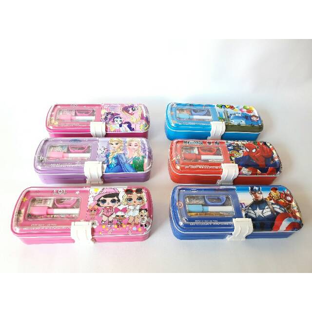 

Stationery Set 3 Tingkat Set Alat Tulis Anak