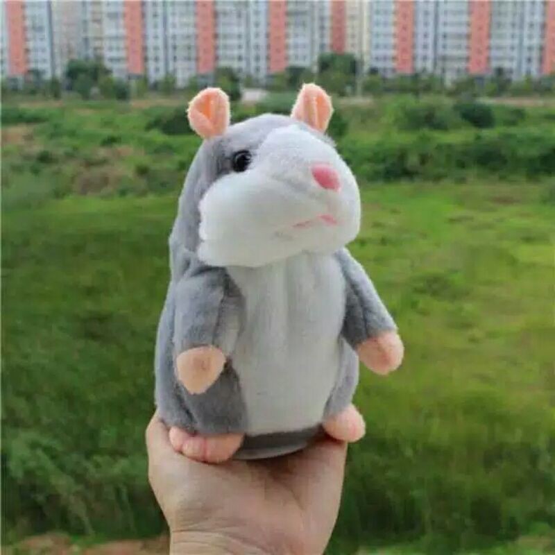 talking hamster (Boneka hamster bisa bicara)