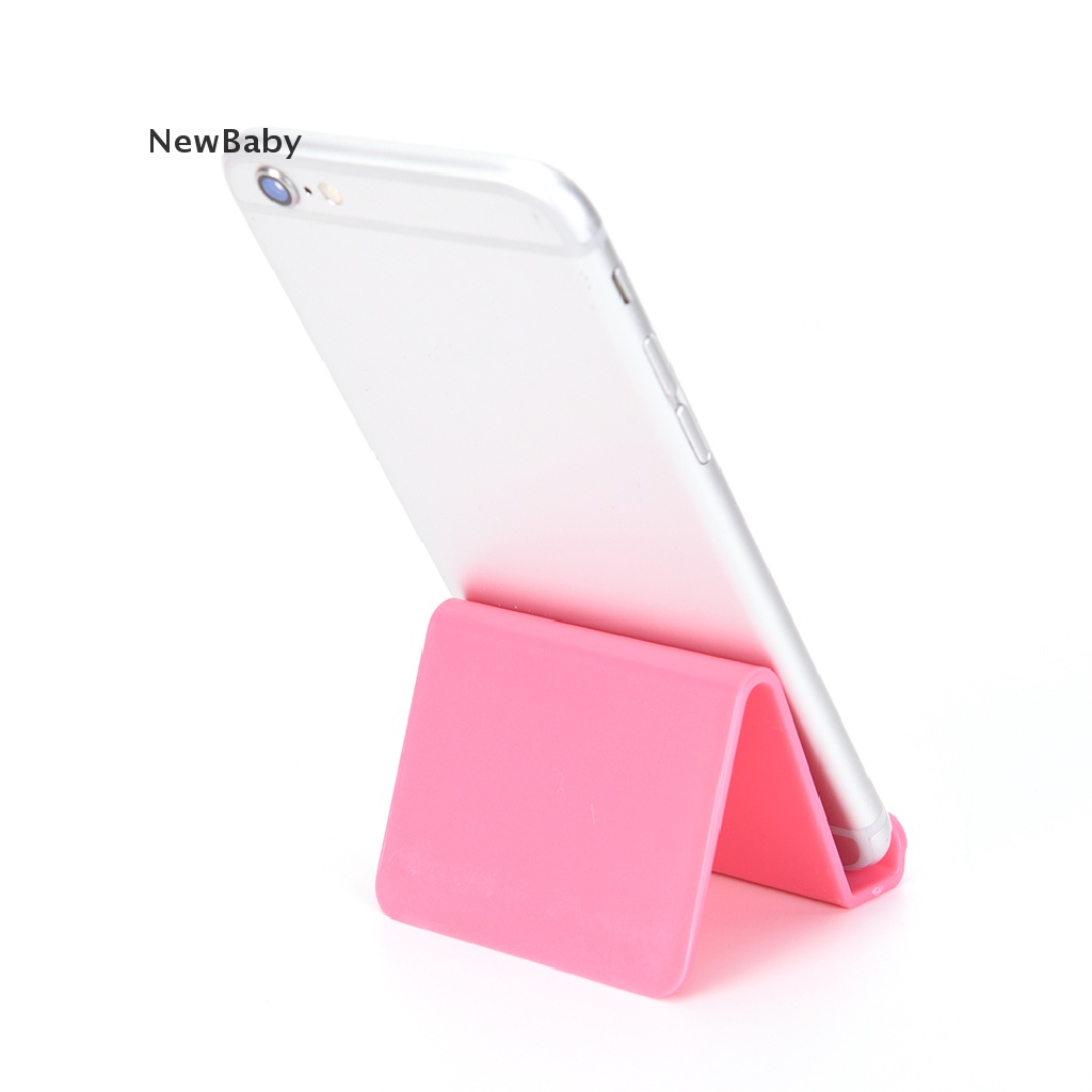 NewBaby Hot SaleMobile Phone Holder Candy Portable Phone Fixed Cute Simple Debris Storage Rack ID