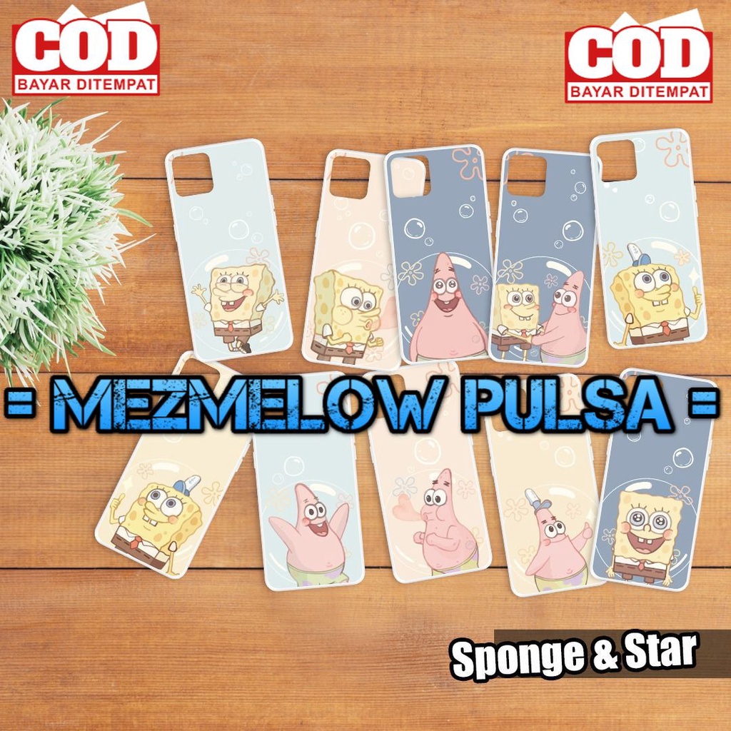 Soft Case Softcase Kartun Lucu Sponge Patrik Casing TPU Caseng IPHONE 7 / IPHONE 8