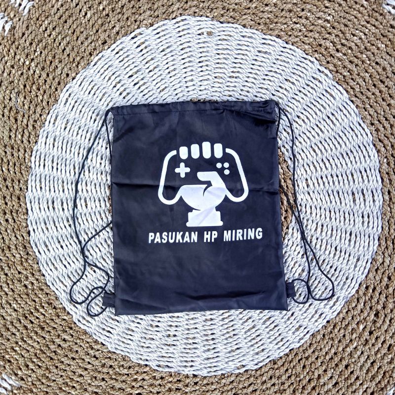 Tas sepatu bola Tas Ransel Olahraga Pira Wanita Tas Ransel Mini Wanita Tas sepatu futsal QC-Serut sablon