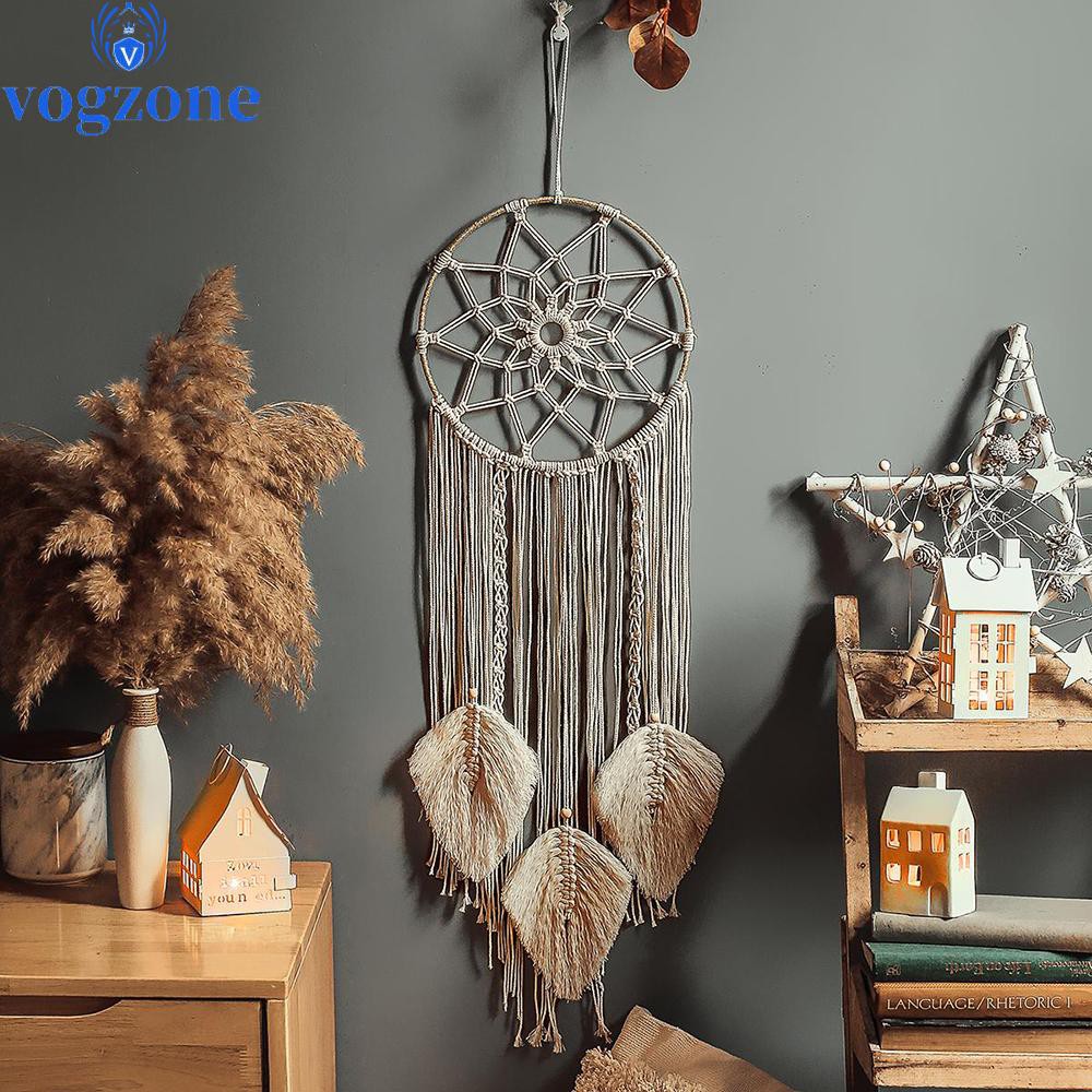 Permadani Tali Katun Macrame Gantung Dinding Untuk Dekorasi Kamar Tidur Shopee Indonesia