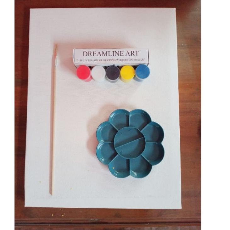 

Belanja Murmer--KANVAS LUKIS 30x40cm PAKET LENGKAP / CAT ACRYLIC / KUAS NO.1 / PALET