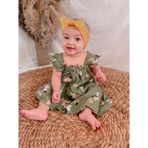 DRESS BAYI DAN BALITA (RAYON PREMIUM) &quot;Gianna Top &amp; Baby Dress&quot;