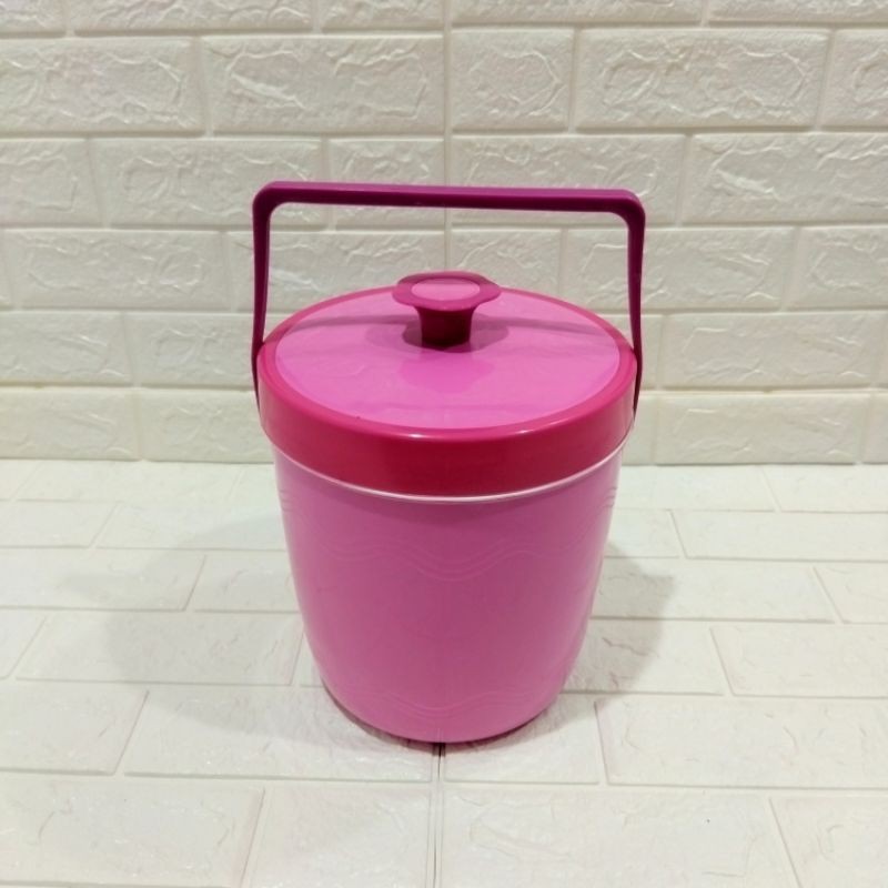 Rice Bucket 8 Food Grade Tempat Nasi / Es (Bonus Centong + Saringan)