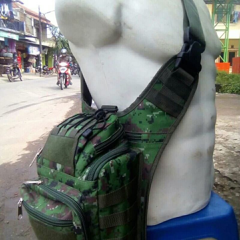 Tas Selempang Tactical Besar Loreng NKRI