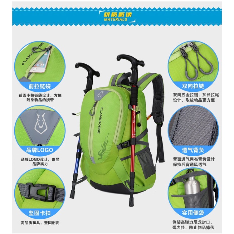 Tas Ransel Gunung Hiking  Waterproof 40L