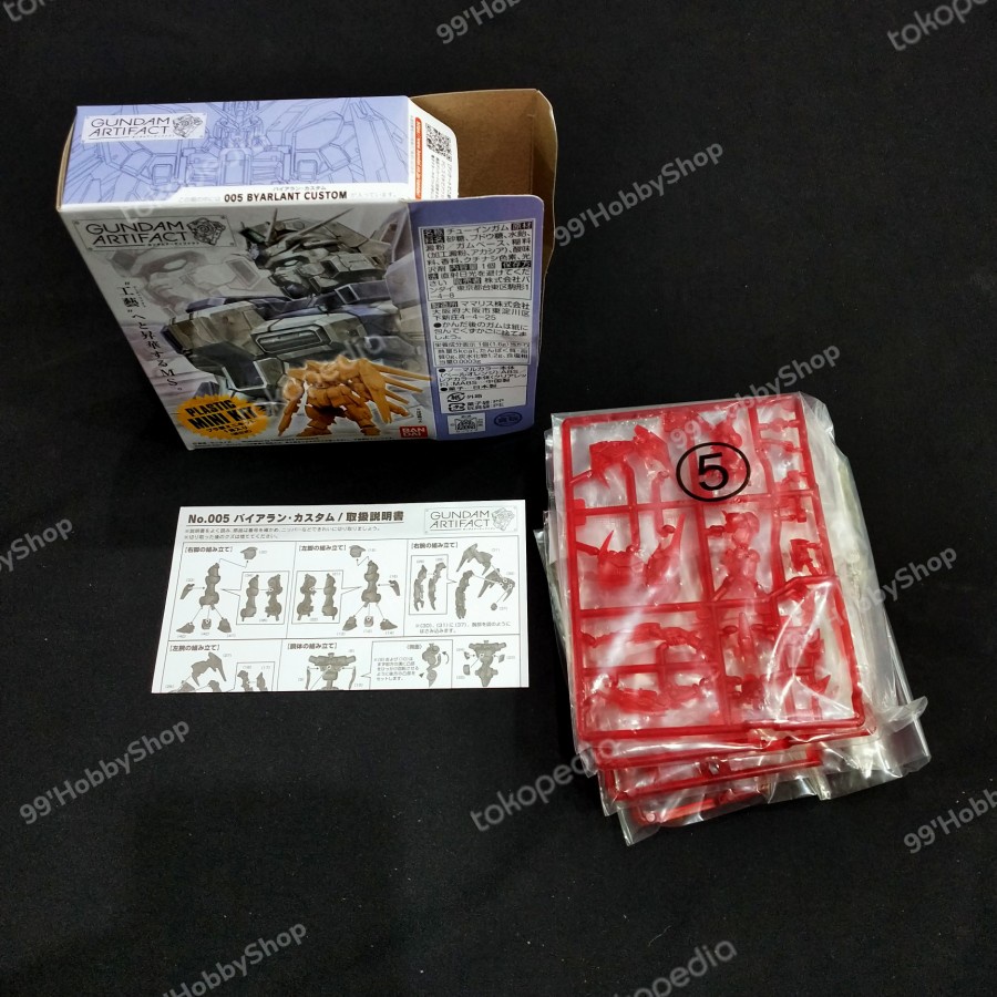 Gundam Artifact Mini Kit Byarlant Custom Clear Red Version Secret