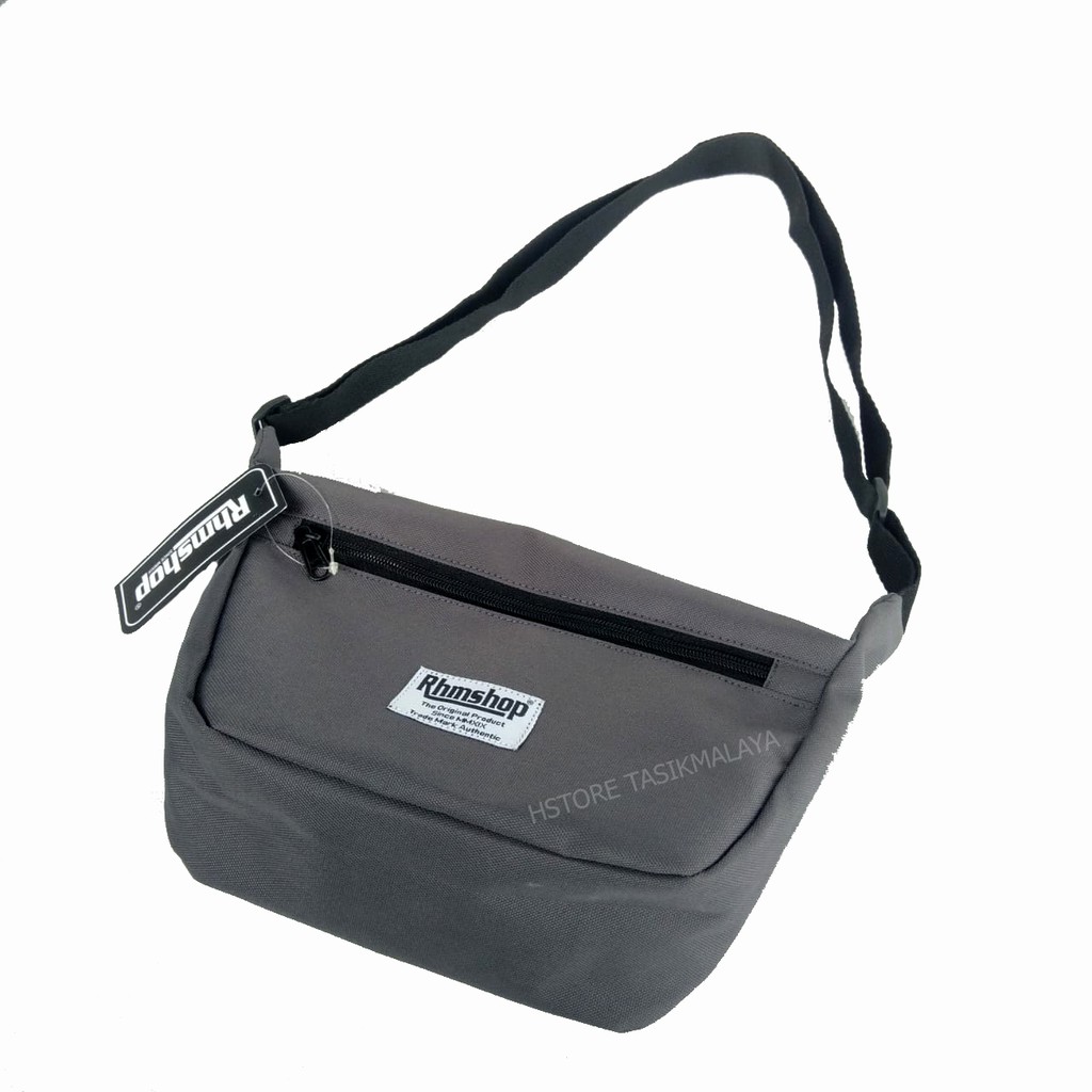 HSTR Tas Selempang Bahu Crossbody Slingbag Slimbag Salempang Mini Kecil Pria dan wanita Kualitas Distro Harga Termurah Kualitas Terbaik Terlaris R1