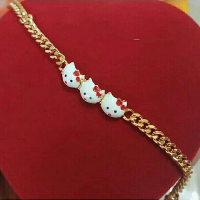 Gelang Tangan Hellokitty 24k