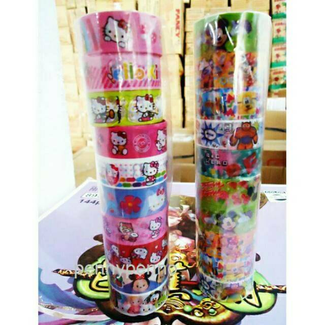 

JC Isolasi atau Solatif, Tape Model berbagai Motif