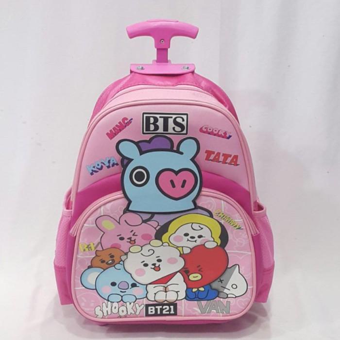 Joyelsy-Tas Troly Anak Sekolah Tk/Sd Nj38 Bts 21,Captain, Spiderman