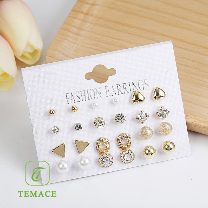 [COD] Anting Korea Tusuk/Jepit Model Kupu Jepit Daun Telinga Fashion Wanita Gaya Korea