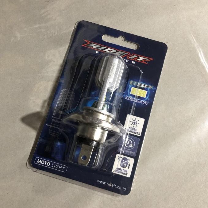 Bohlam Lampu depan Led 3 kaki vixion tiger verza Cb150r dan motor lain bestmp Segera Dapatkan