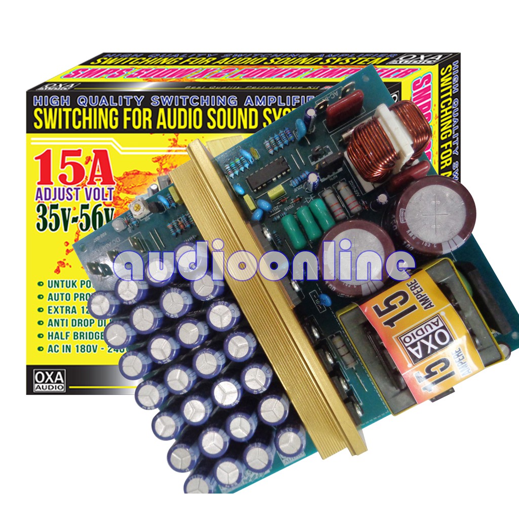 SMPS 15A Adjust Volt 45V ~ 56V