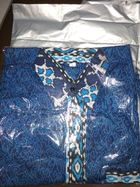 Couple Batik Mega Biru