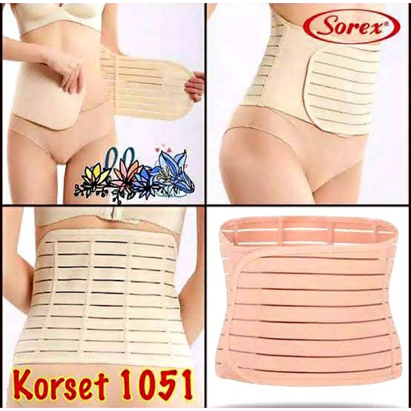 KORSET/STAGEN SOREX ST1051-8052 STAGEN MELAHIRKAN  /STAGEN 1051-8052 PELANGSING PERUT /PENGENCANG PERUT  PASCA MELAHIRKAN