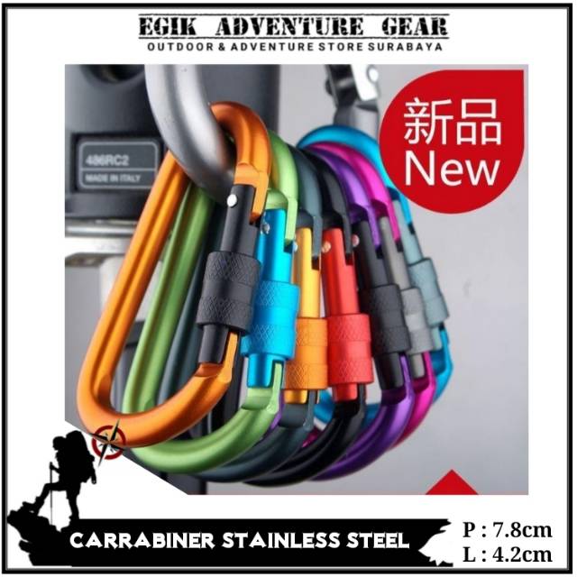 Carabiner Alloy | Carrabiner Alloy | Karabiner