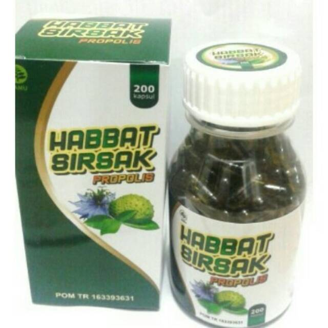HABBAT SIRSAK PROPOLIS 200 cps | OBAT KANKER TUMOR |