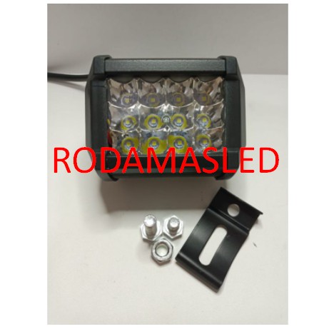 TERMURAH !!! LAMPU TEMBAK SOROT LED CWL 12 MATA CREE 36 WATT 12V 6000K WATERPROOF BB056