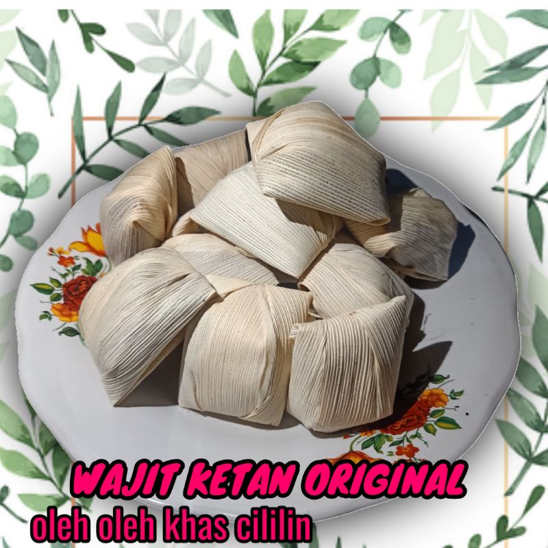 

oleh oleh makanan wajit /wajik khas cililin original,