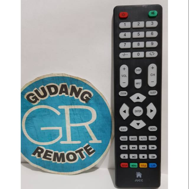 Remote remot TV JUC Ikedo Aoyama LCD LED