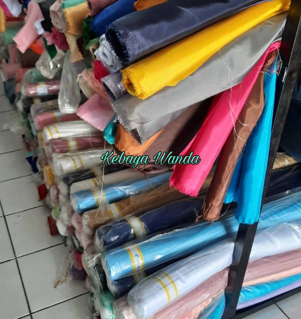 1 Roll Kain Peles Habute Kahatex / Habutai / Kain Dekor