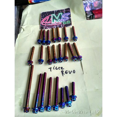 baut probolt biru tiger revo gl pro mega pro Bagus
