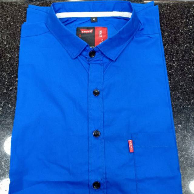 FERR SHOOP///Baju kemeja Levis tangan panjang pria original
