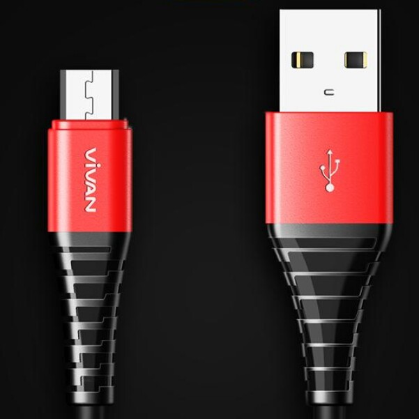 VIVAN micro usb cable 2.1A 180cm 100cm 30cm VIVAN micro usb fast charge 2.1A