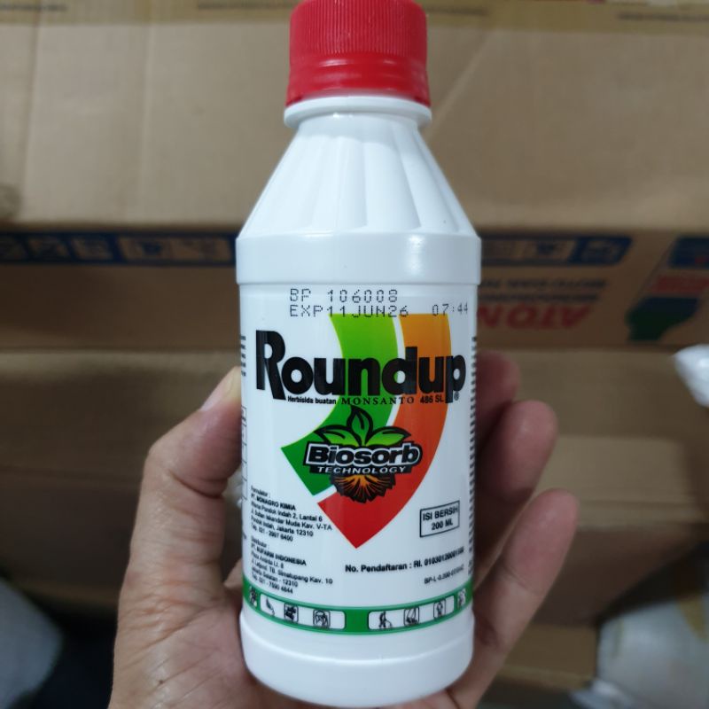 ROUNDUP 200Ml Biosorb 486 SL pembasmi rumput gulma alang alang