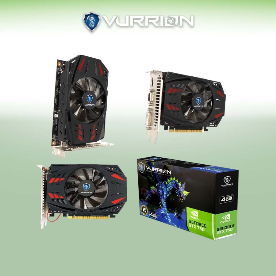 VGA NVIDIA VURRION GTX750 4GB GDDR5 128-bit