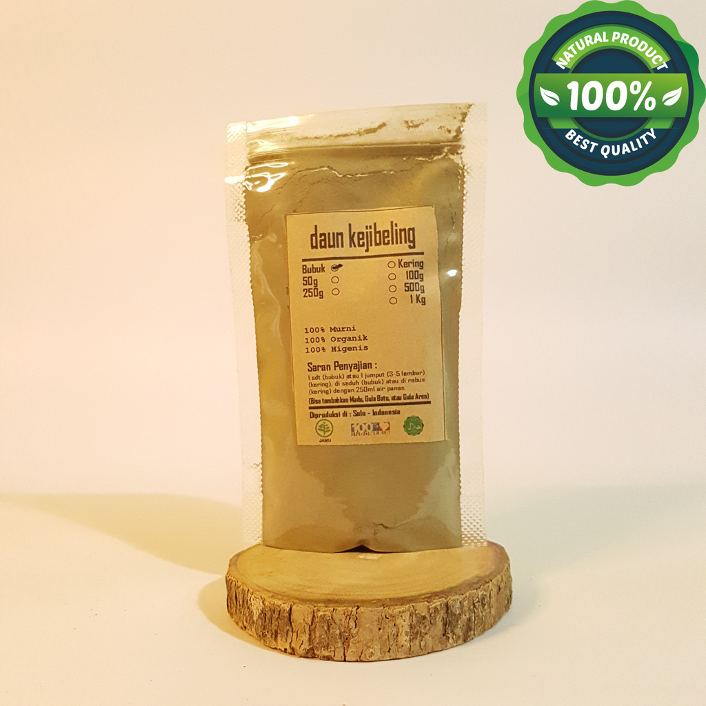 

DAUN KEJI BELING BUBUK 1000 GRAM / 1 KG - Strobilanthes Crispa -