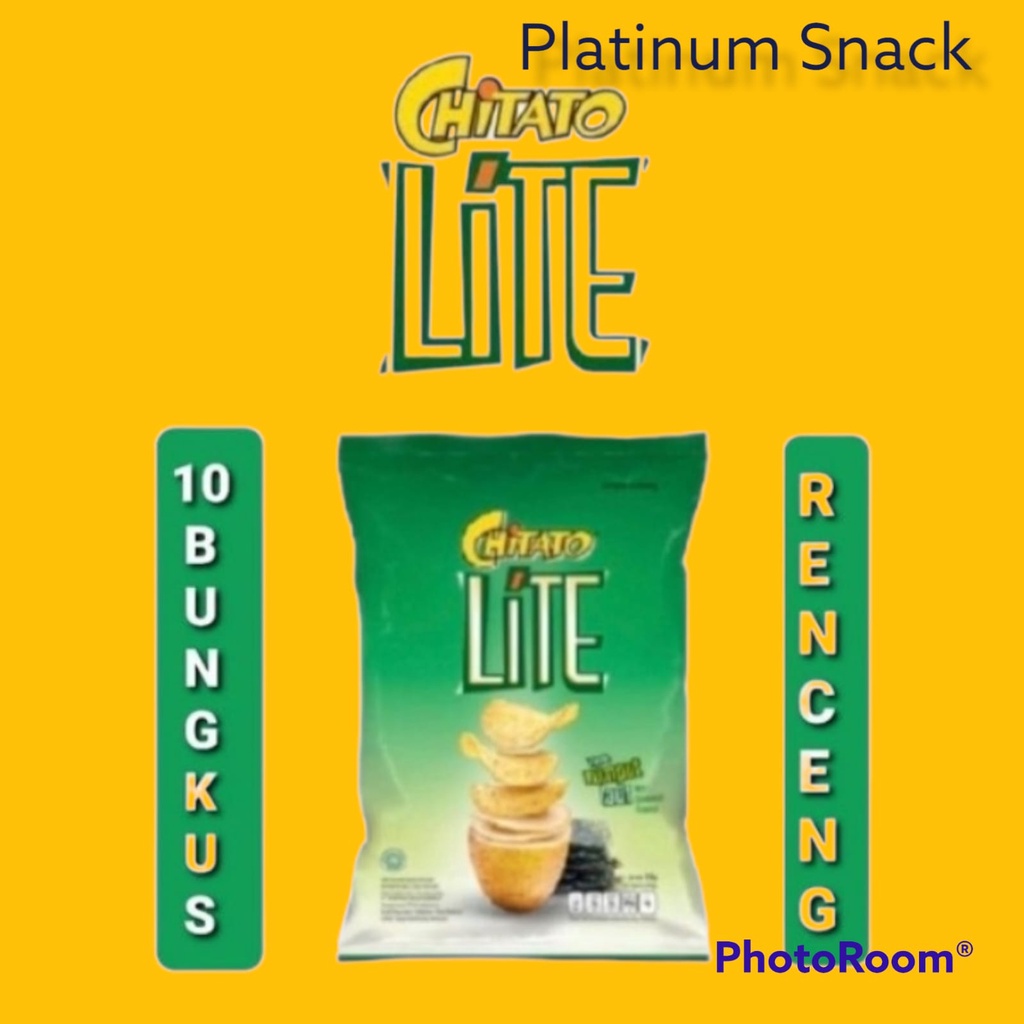 Chitato Lite Seaweed Flavour 14g | Rasa Rumput Laut