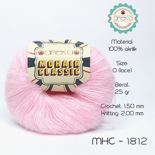 Benang Rajut Katun Mohair Classic / Mohair Classic Yarn - 1812