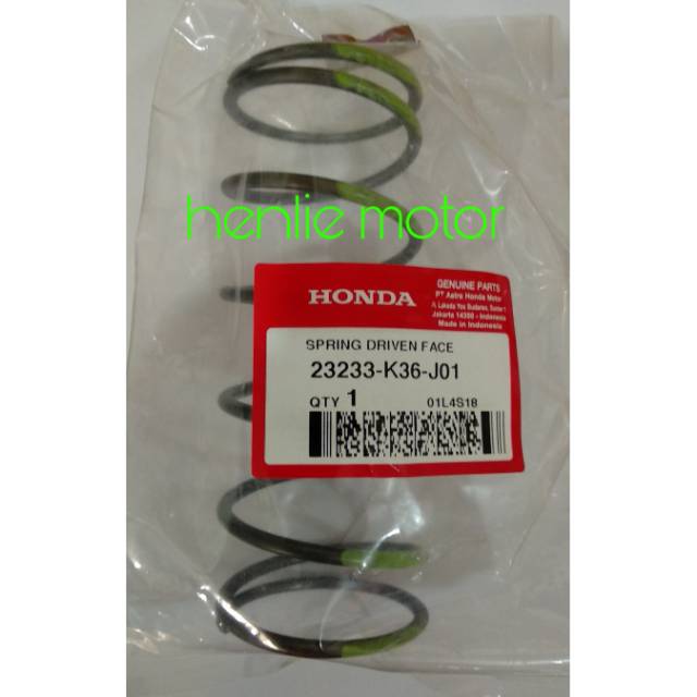 Per cvt all new vario 150 PCX  asli 23233-k36-J01