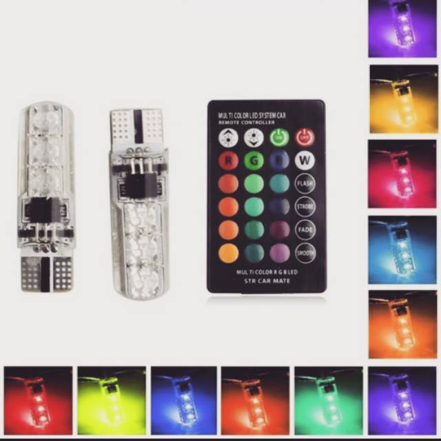 Lampu T10 remote