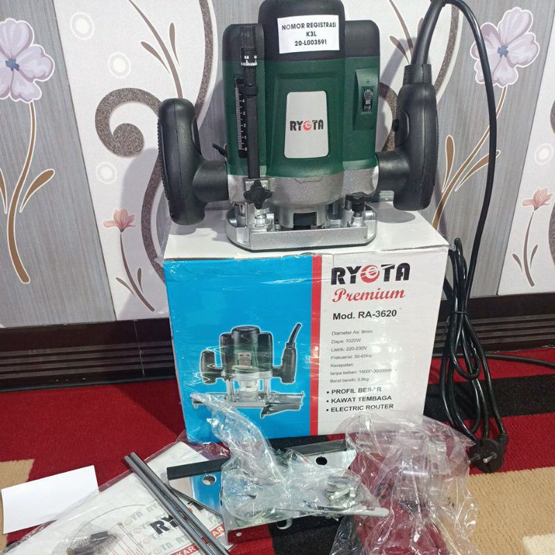 mesin router ryota Ra 3620