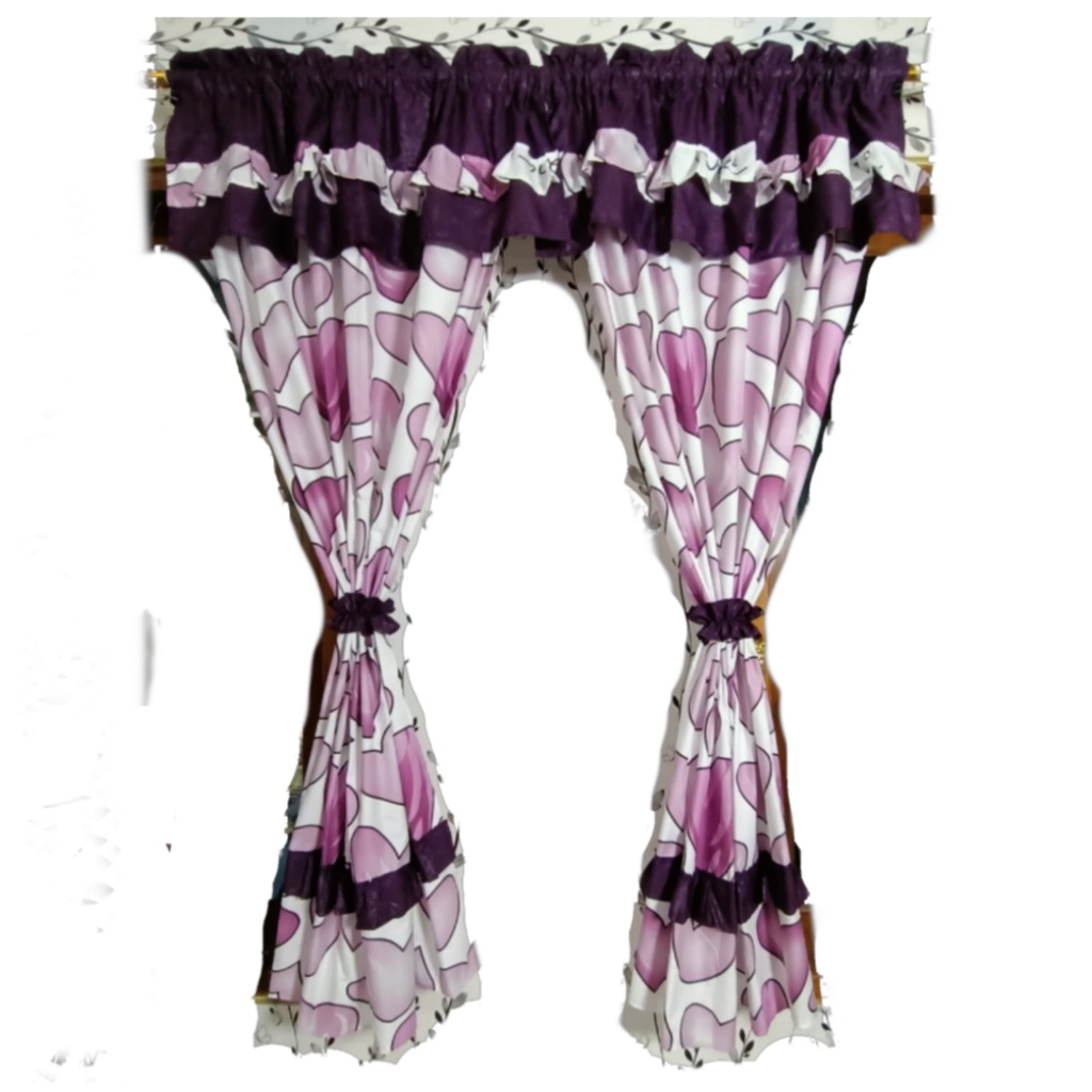 gorden jendela murah ukuran 100x150