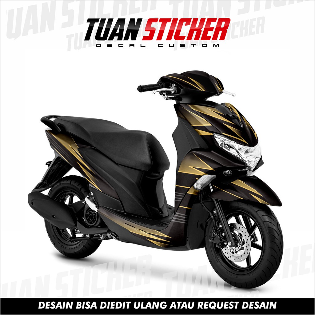Sticker Decal Freego, Sticker Yamaha freego, Striping Freego full body, Stiker Yamaha Freego gfrc
