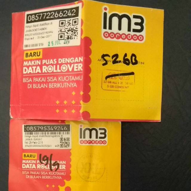 Perdana Kuota Indosat 42gb