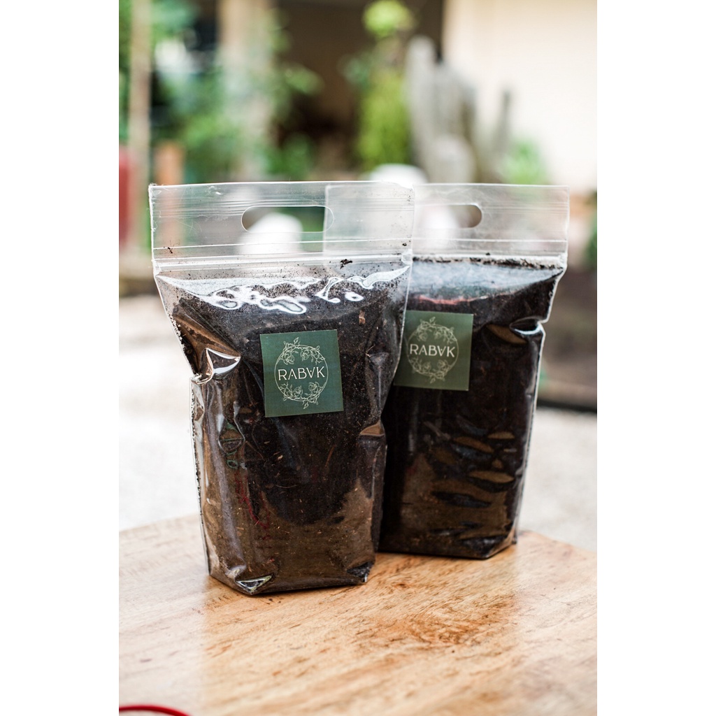 Sekam mentah organik RABUK Media Tanam 1kg