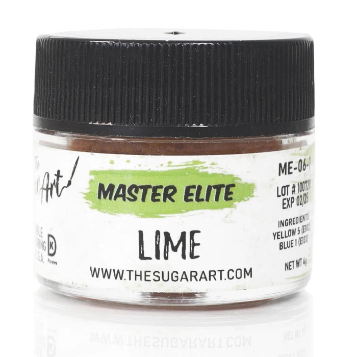 

4 Gr Lime Master Elite Sugar Art Pewarna Makanan Food Coloring