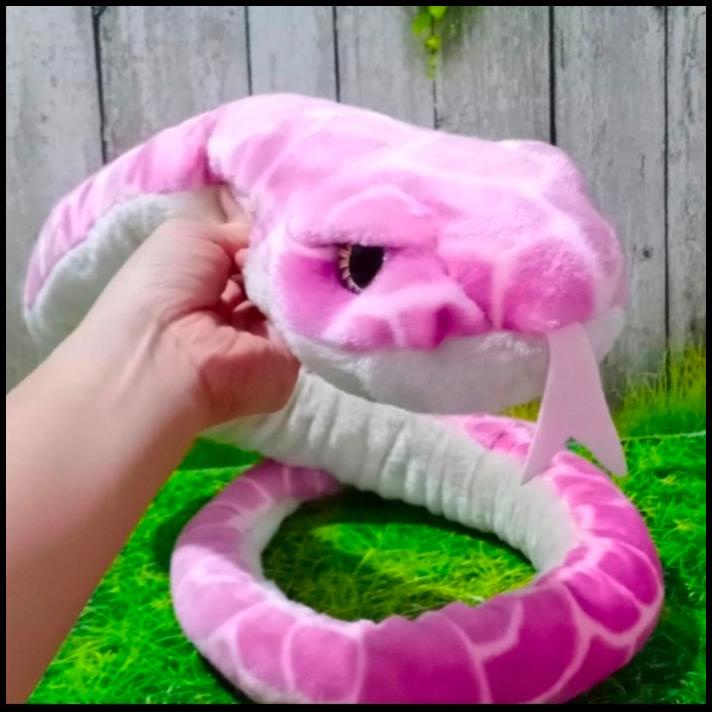 Boneka Hewan Ular Python