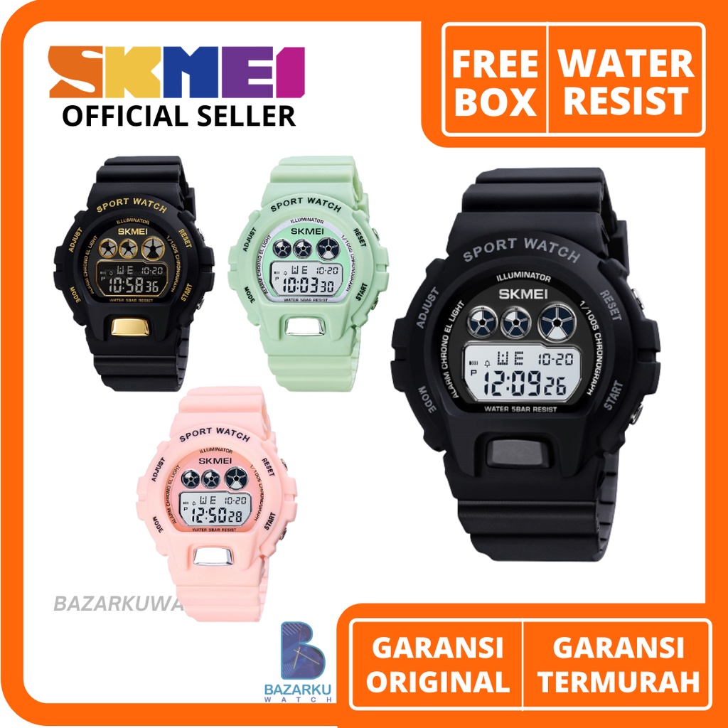 Jam Tangan SKMEI 1775 Jam Skmei Jam Tangan Cewek Jam Tangan Wanita Jam Tangan Digital Jam Cewek