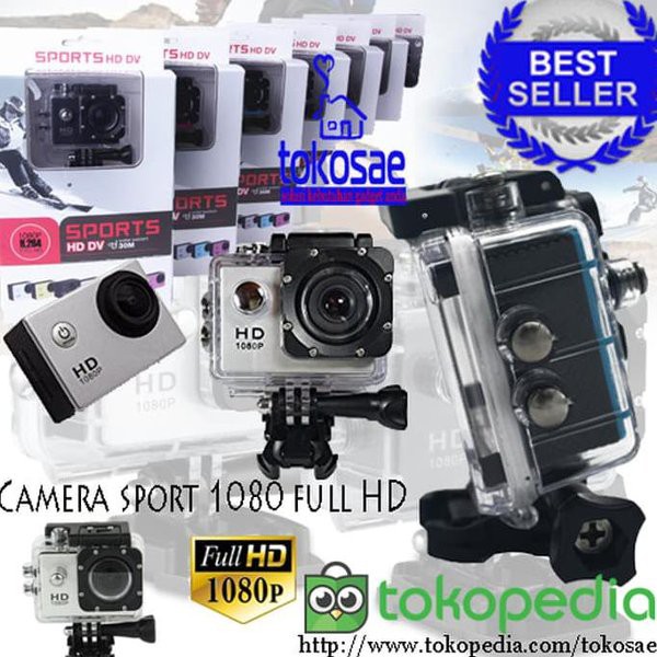 Termurah             BIG SALE Kamera Waterproof Murah Full HD 16 MP Oiginal ori Kogan Go Pro