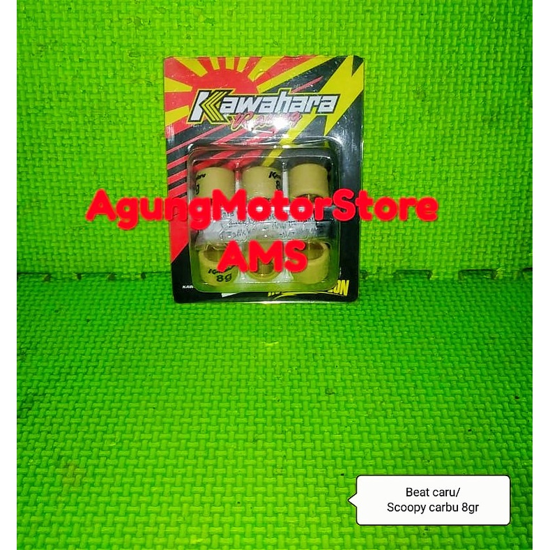 ROLLER HONDA BEAT OLD / SCOOPY KARBU MERK KAWAHARA 8 Gram