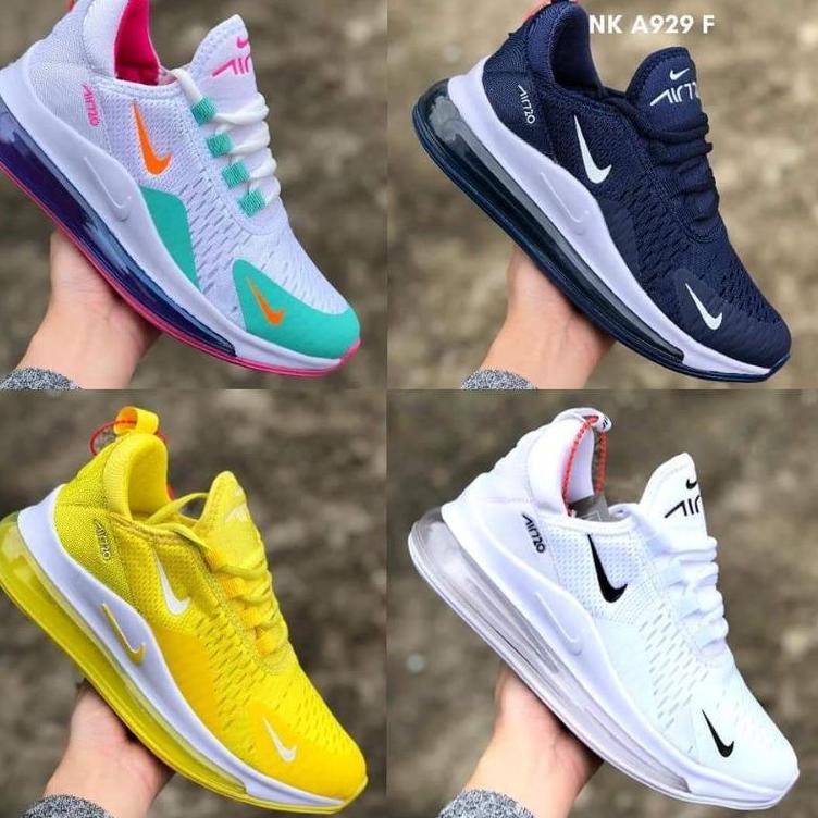 (PALING DIMINATI) Sepatu wanita Putih Rainbow Cocok untuk senam zumba fitness aerobik Nike tujuh Dua
