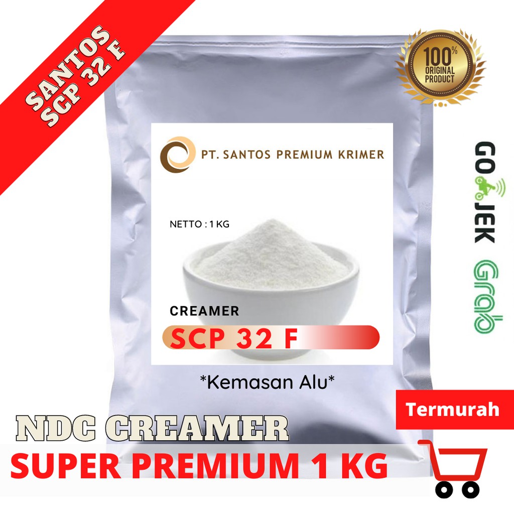 Creamer/Krimer NDC Super Premium SCP 32F 1Kg| Full Alu | 100% Original